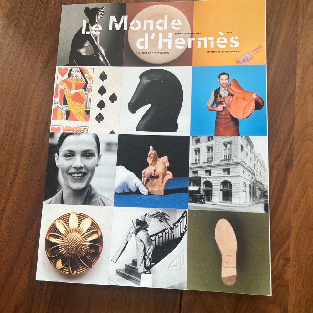 Hermes La Monde magazine no 84, Spring-Summer 2024 issue